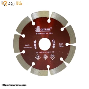 صفحه برش گرانیت سایز 115 کات لیون - کالاروما