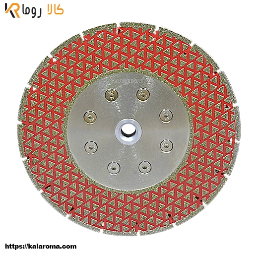 صفحه برش الماسه شیاردار 180 میلی‌متری - کالاروما